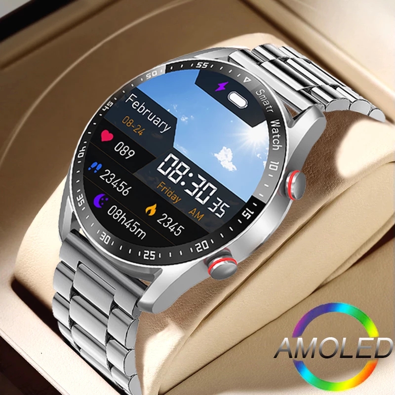 Smartwatch Custom - ECG + PPG بلوتوث دعوة ساعة