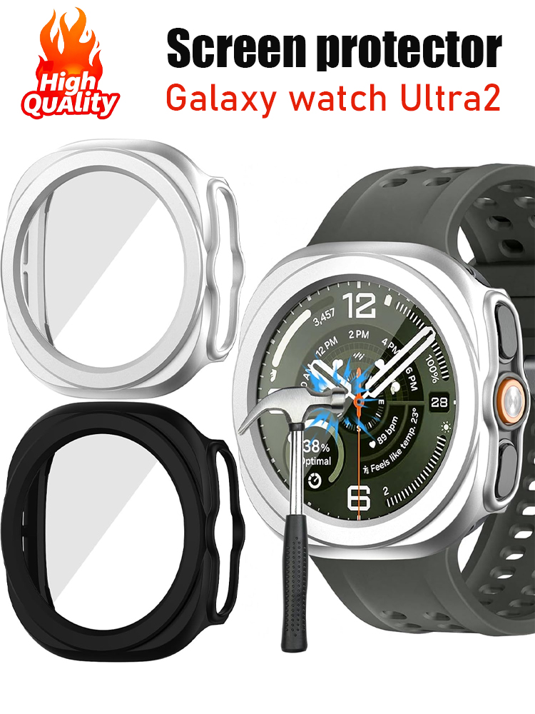 واقي شاشة لساعة سامسونج جالاكس - مراجعة Samsung Smartwatch Accessories وسعره