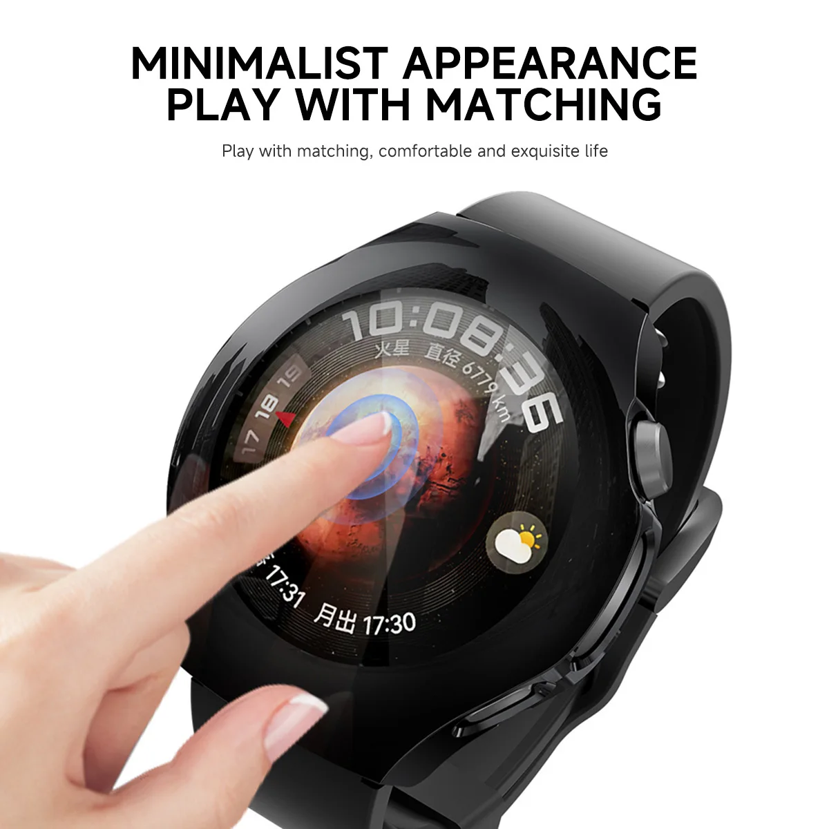 حافظة لهاتف هواوي ساعة GT 5 42 - مراجعة Titan Smartwatch Accessories وسعره