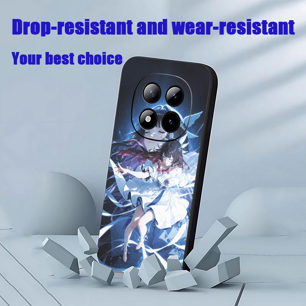 غطاء هاتف ناعم أسود بتصميم شخص - مراجعة Xiaomi Redmi Note 13 وسعره